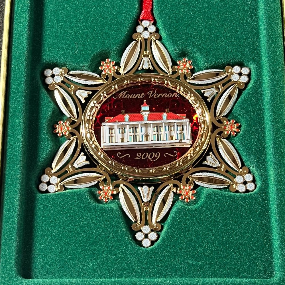 Mount Vernon 2009 Christmas Ornament